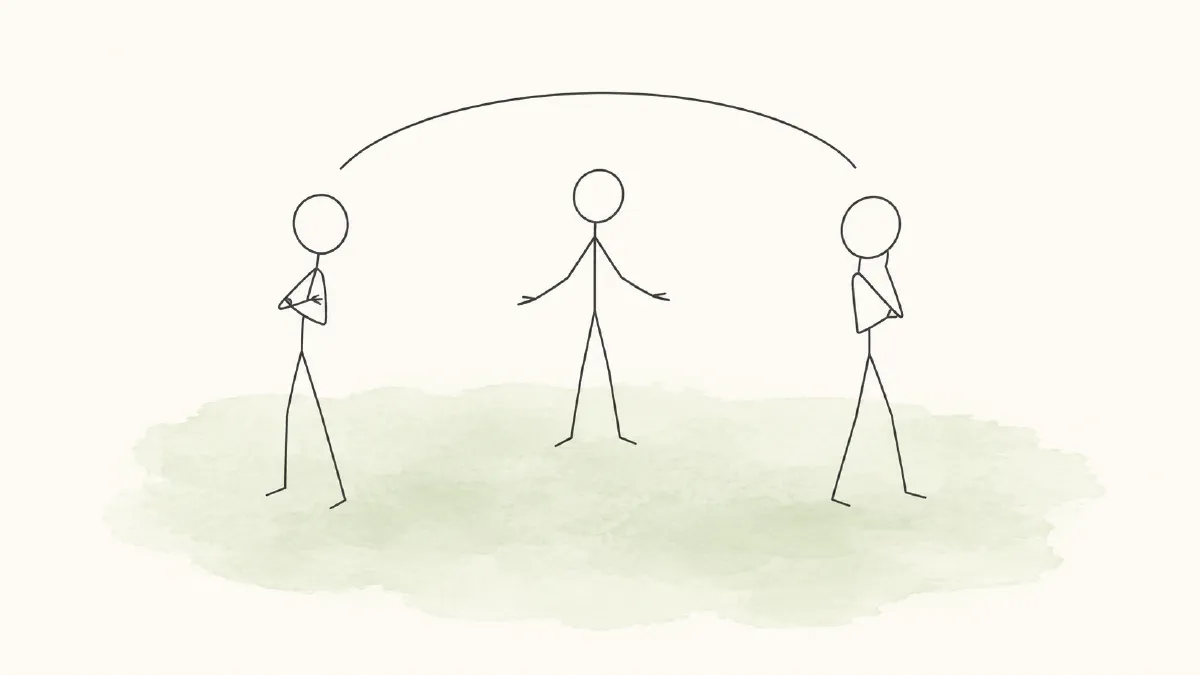 Der Vermittlungsgedanke in der Mediation - die Konfliktkommunikation selbst zum Thema machen